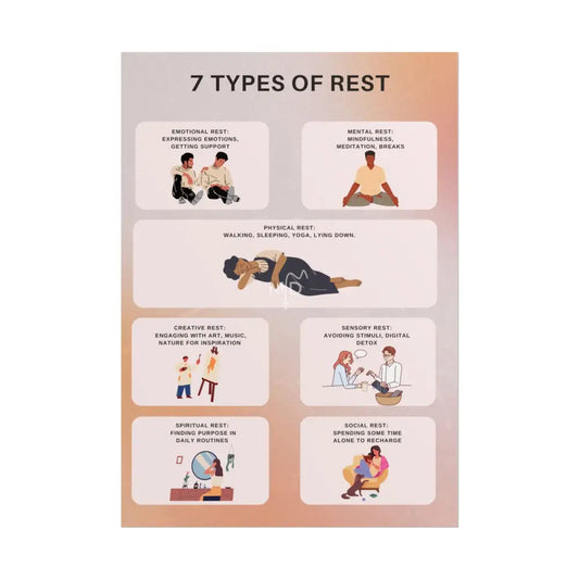 Seven Ways To Rest Poster Poster