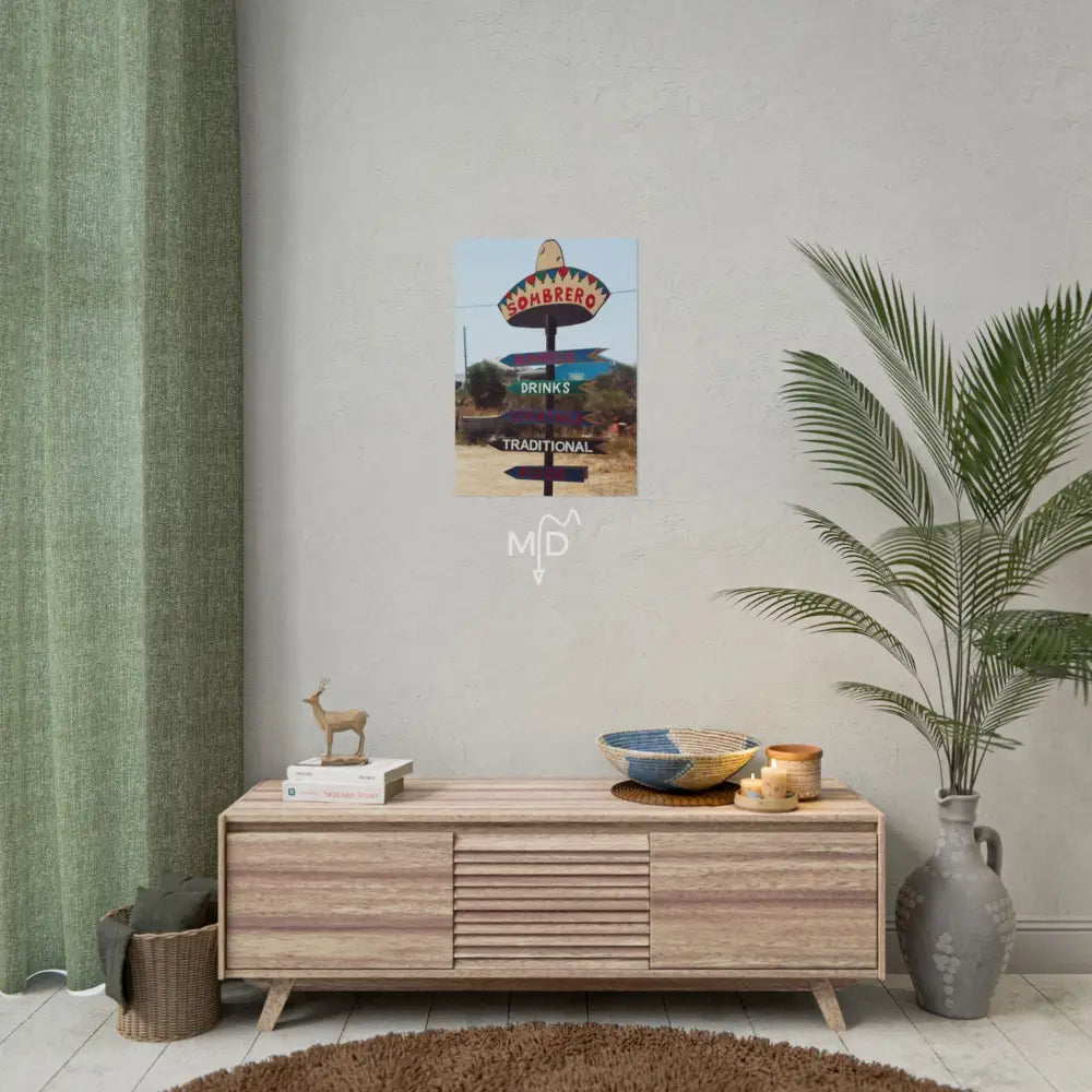 Sombre Poster 16.5’’ x 23.4’’ (Vertical) / Matte Poster