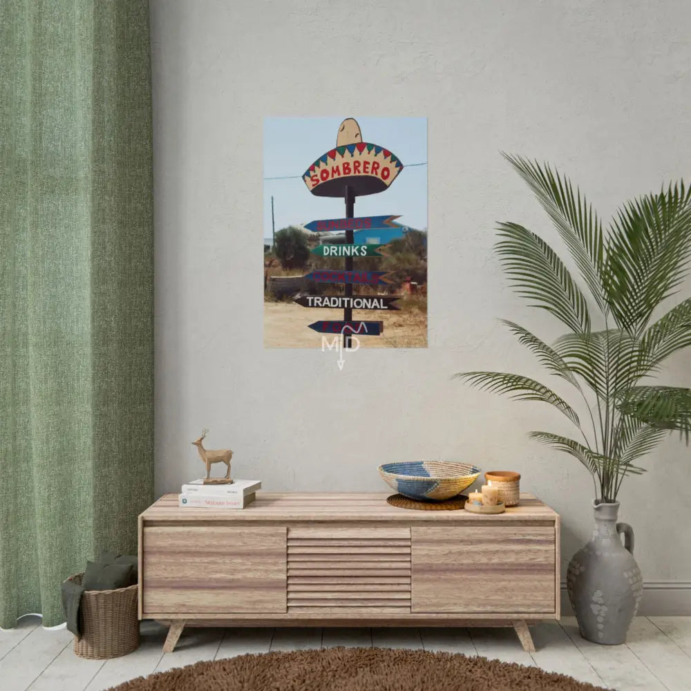 Sombre Poster 23.4’’ x 33.1’’ (Vertical) / Matte Poster