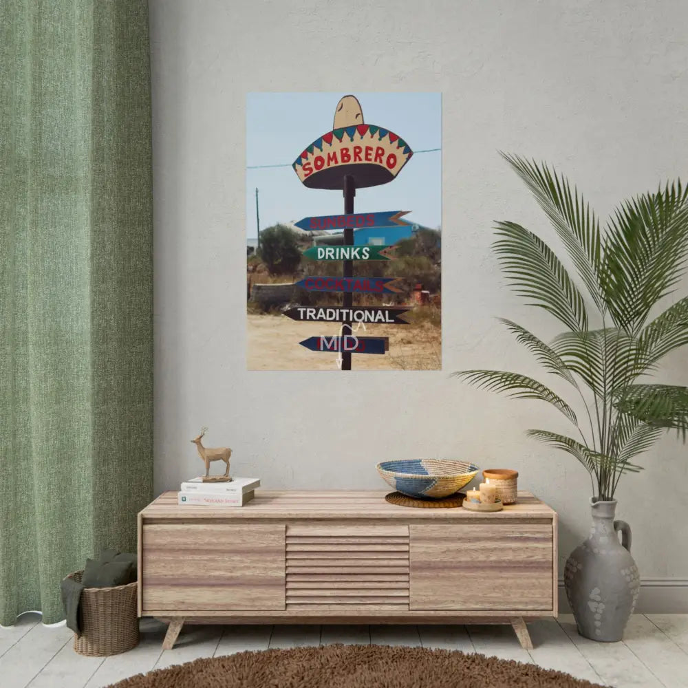 Sombre Poster 28’’ x 40’’ (Vertical) / Matte Poster