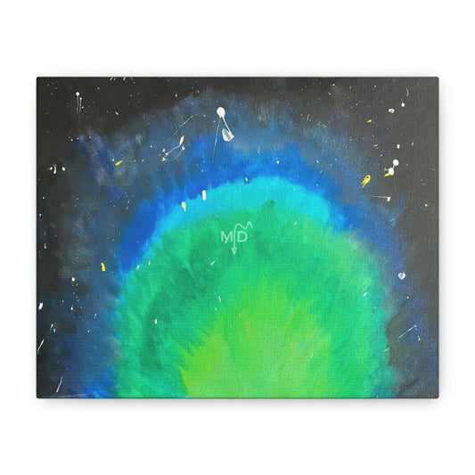 Still Big But Green Matte Canvas 10’’ x 8’’ (Horizontal) / 1.25’’ Canvas