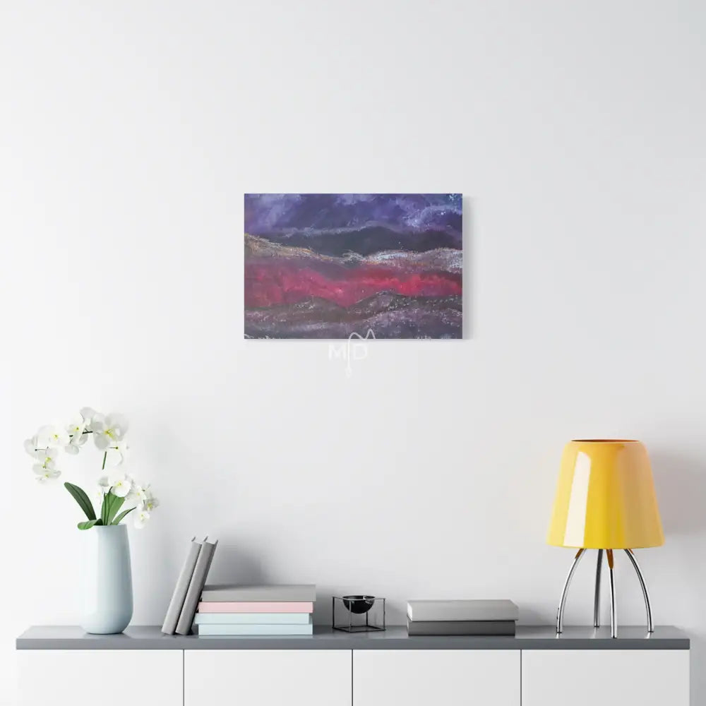 The Time Before Land Matte Canvas Canvas