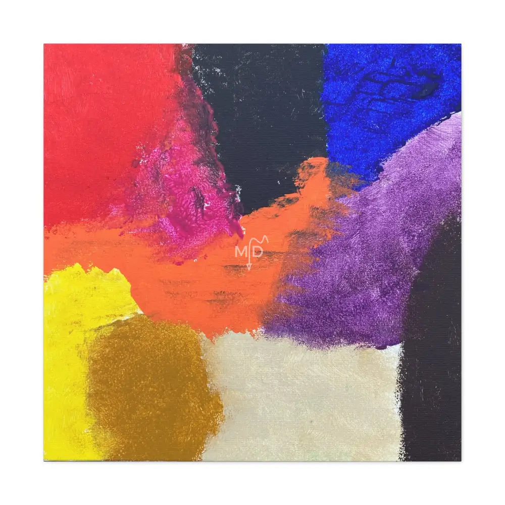 Thru A Rough Patch Matte Canvas 36’’ x 36’’ / 1.25’’ Canvas