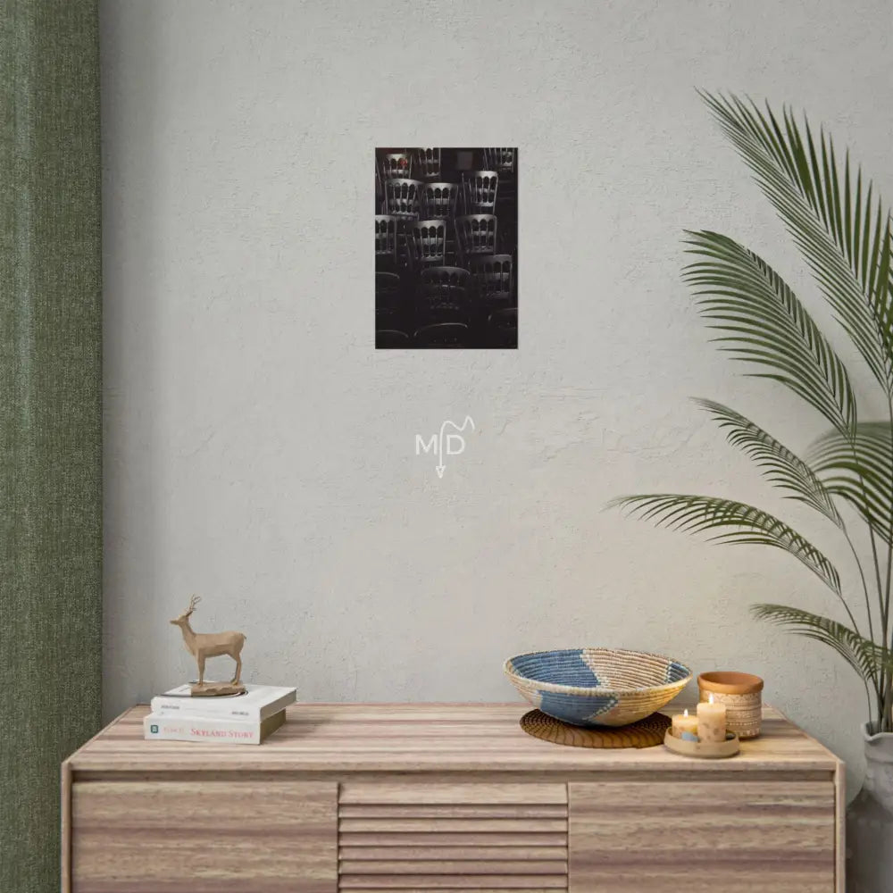 Tin Poster 11.7’’ x 16.5’’ (Vertical) / Matte Poster