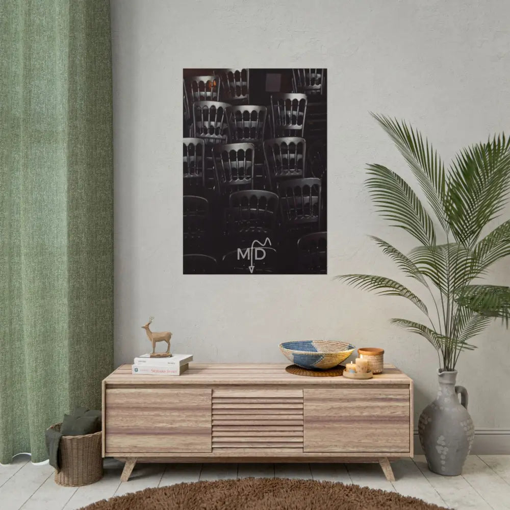 Tin Poster 28’’ x 40’’ (Vertical) / Matte Poster