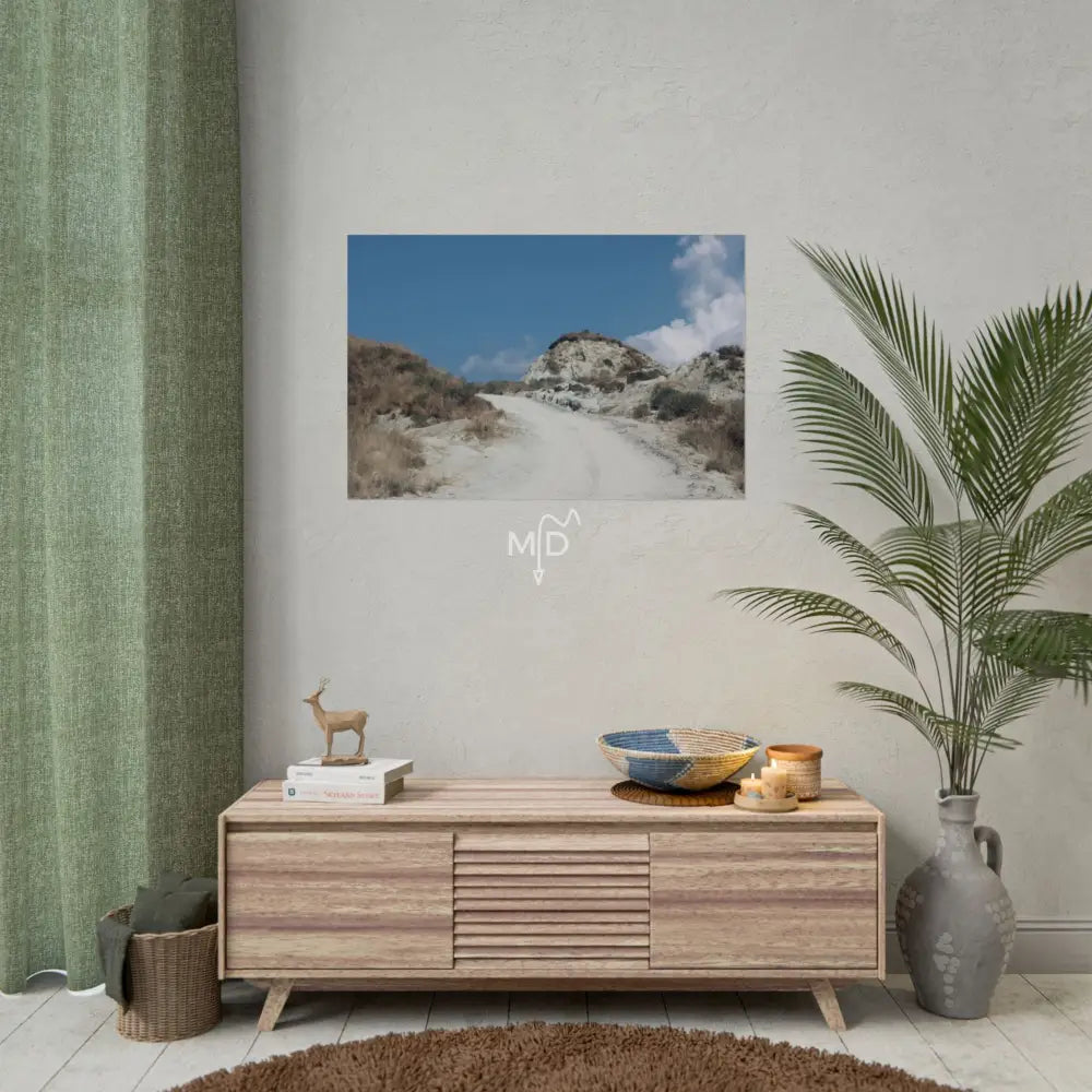 Titanium Poster 36’’ x 24’’ (Horizontal) / Matte Poster