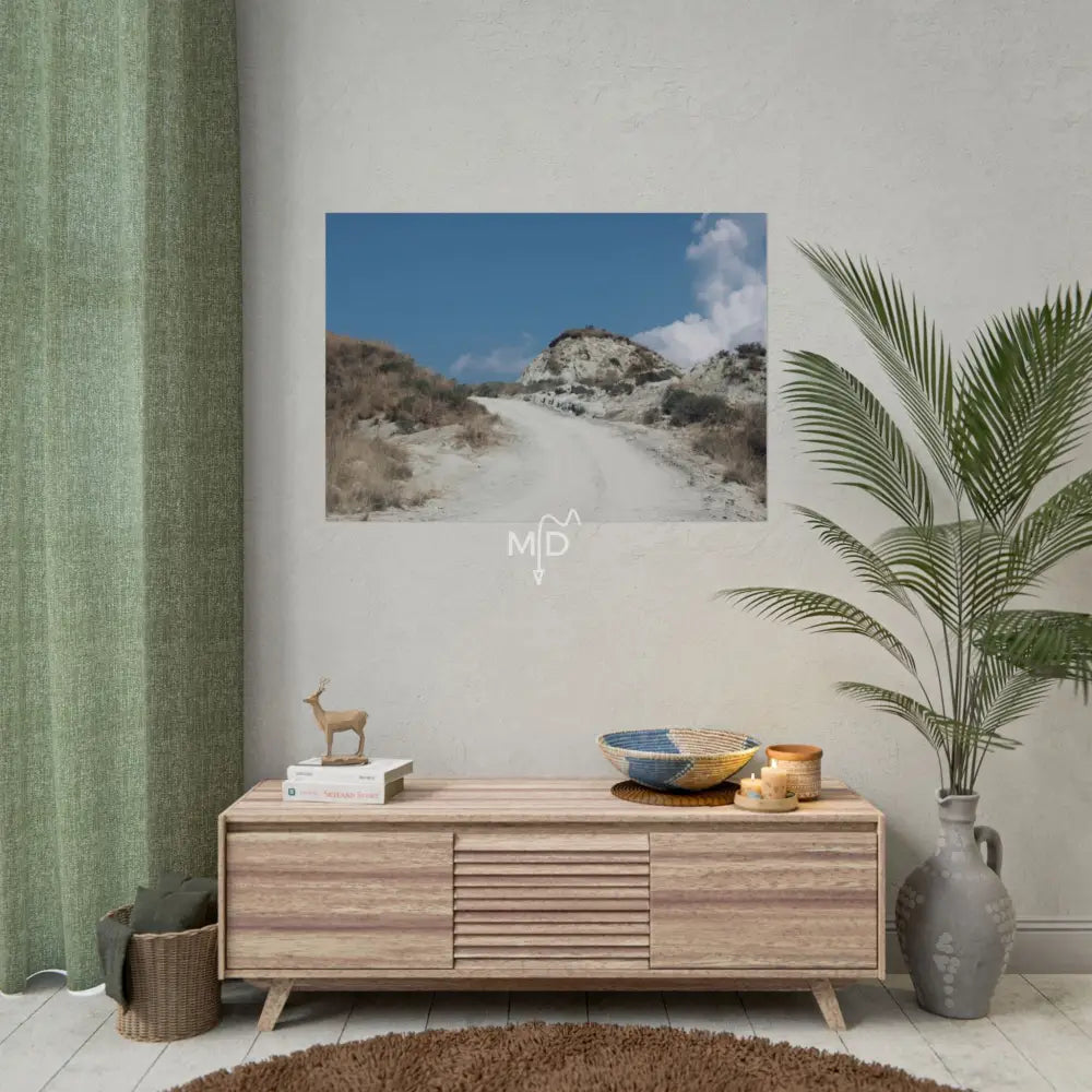 Titanium Poster 40’’ x 28’’ (Horizontal) / Matte Poster