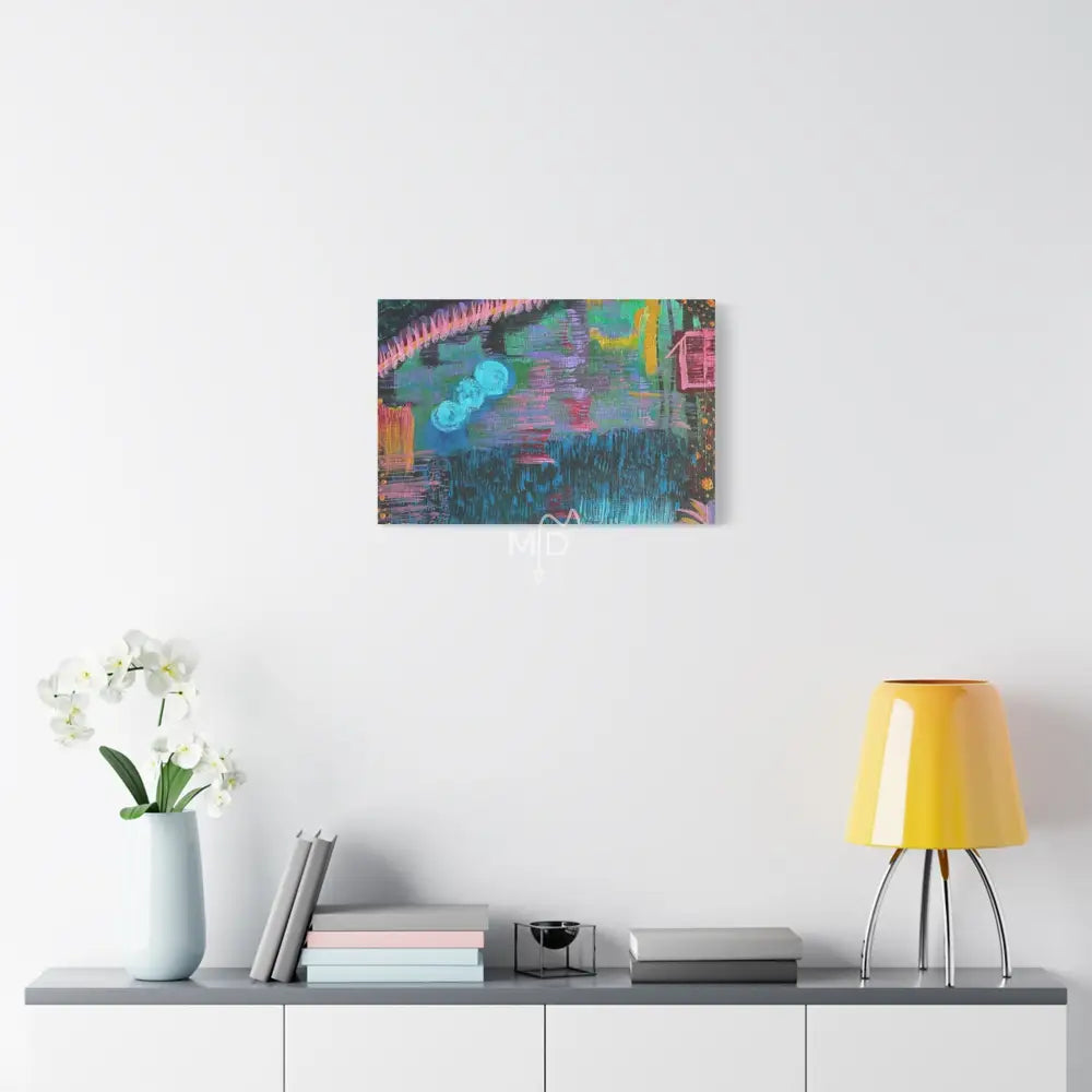 Tropical Honey Matte Canvas Canvas