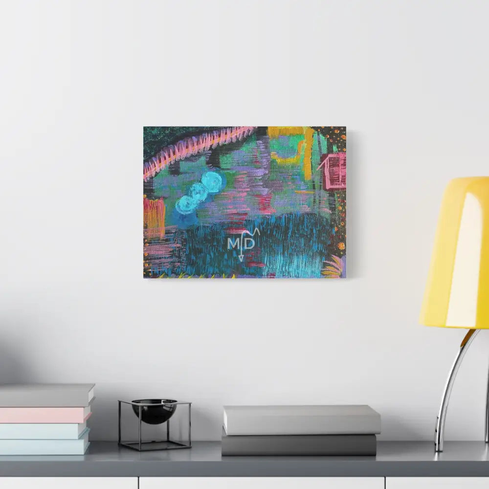 Tropical Honey Matte Canvas Canvas