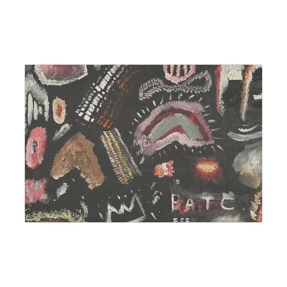 We Used To Be Plastic And Fantastic And Maybe Bombastic Matte Canvas 24″ x 16″ (Horizontal) / 0.75’’ Canvas