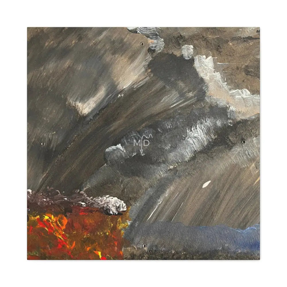 Wreckoning Matte Canvas 30″ x 30″ / 1.25’’ Canvas
