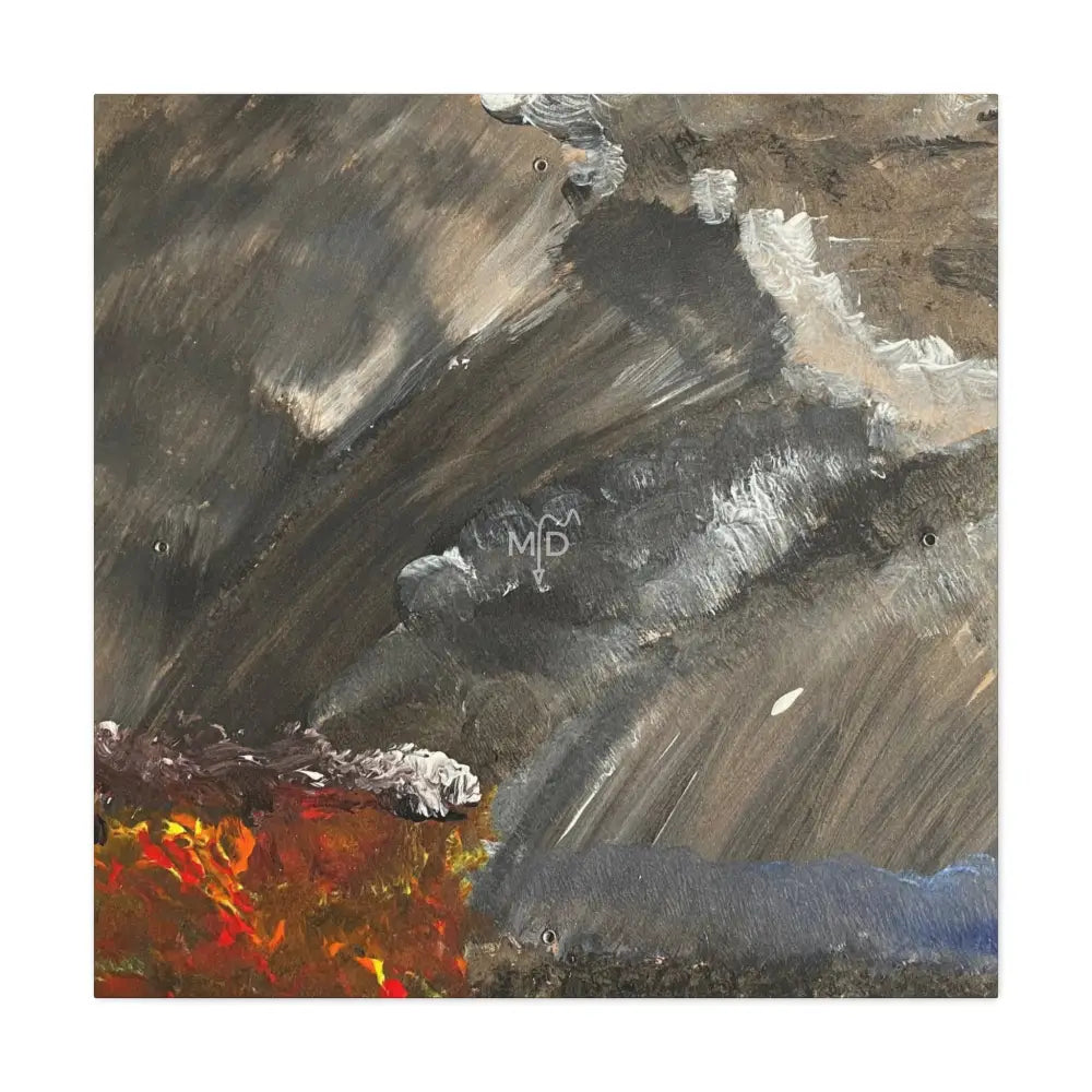 Wreckoning Matte Canvas 36’’ x 36’’ / 1.25’’ Canvas
